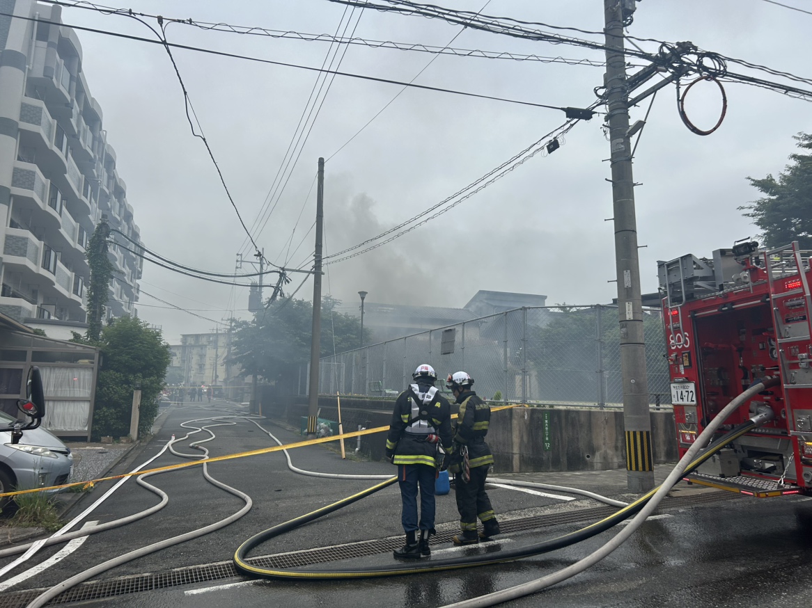 「スニーカーにマッチで火をつけた」自宅アパートに"放火"　住人の男を逮捕　北九州市戸畑区